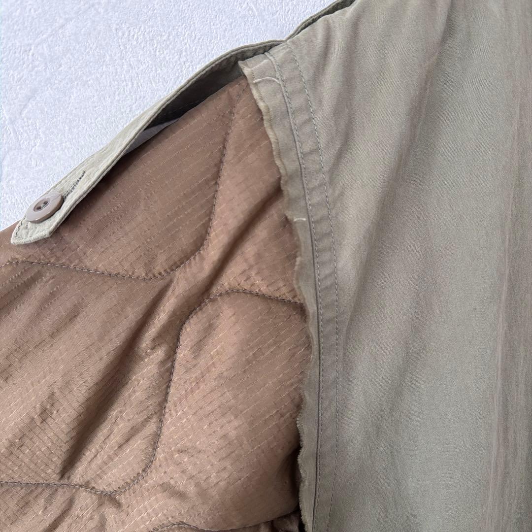 ジーナシス M-65 マルチウェイコート ミリタリー キルティング アウター F