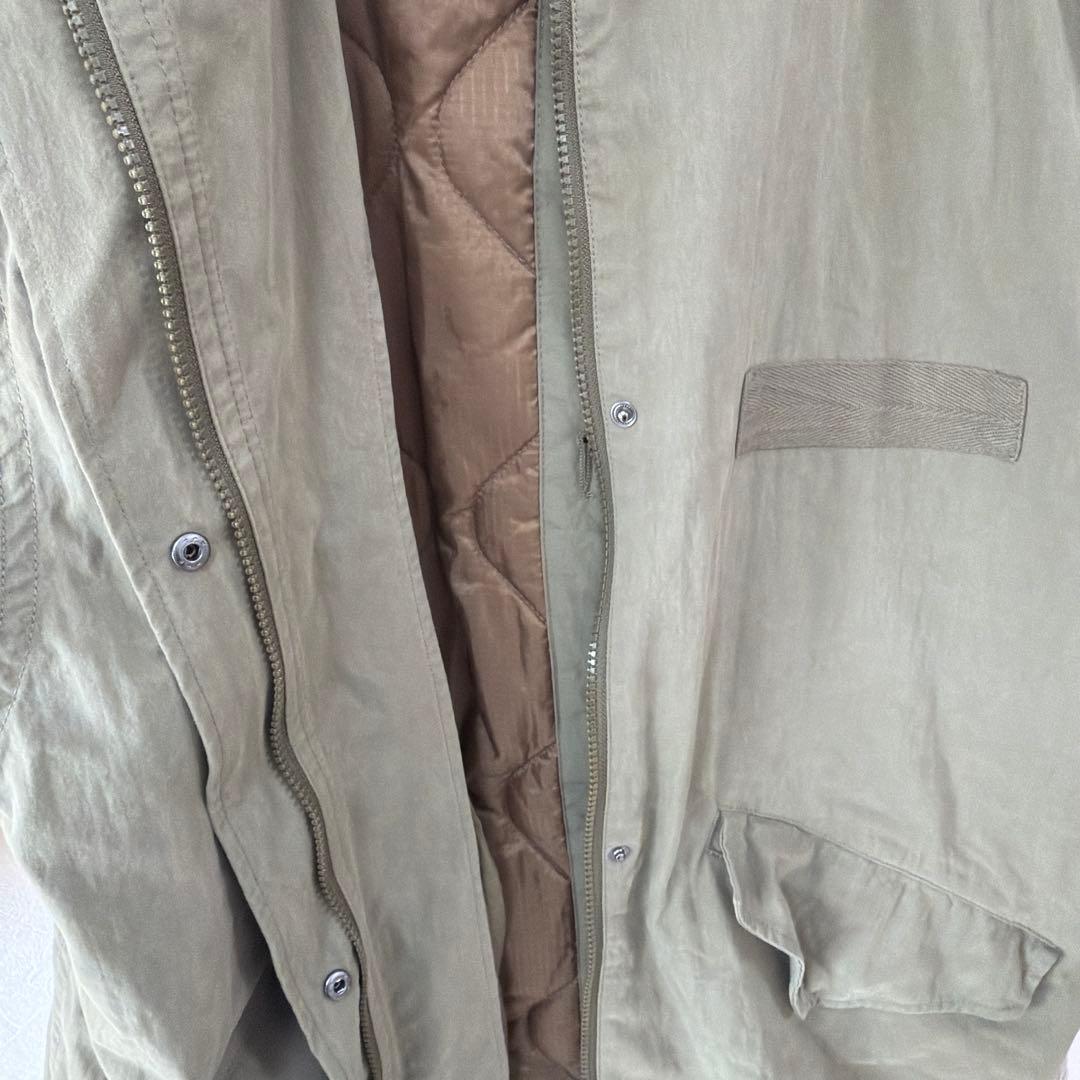 ジーナシス M-65 マルチウェイコート ミリタリー キルティング アウター F