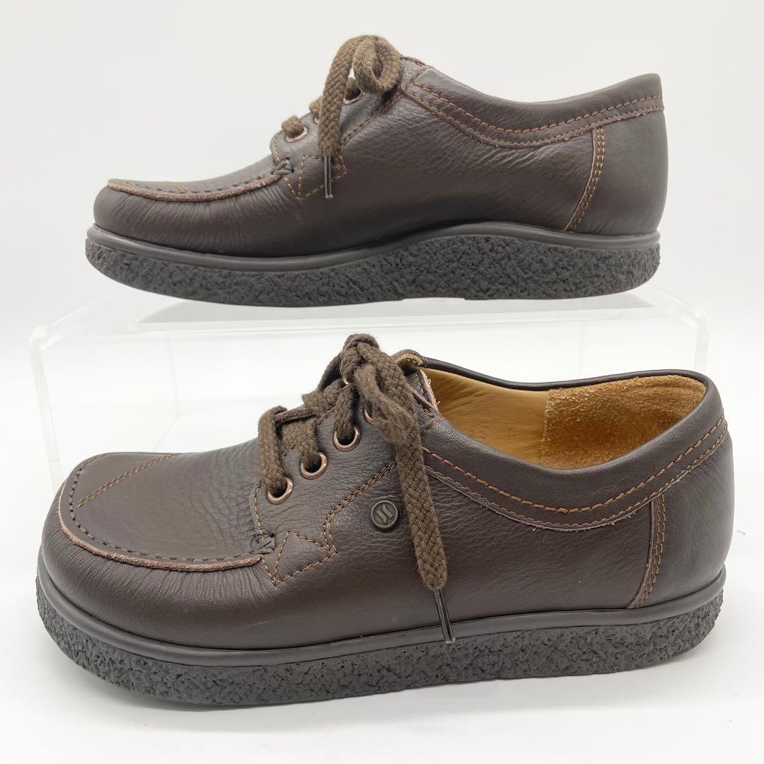 【極美品】jacoform ヤコフォーム コンフォートシューズ レザー 22.5