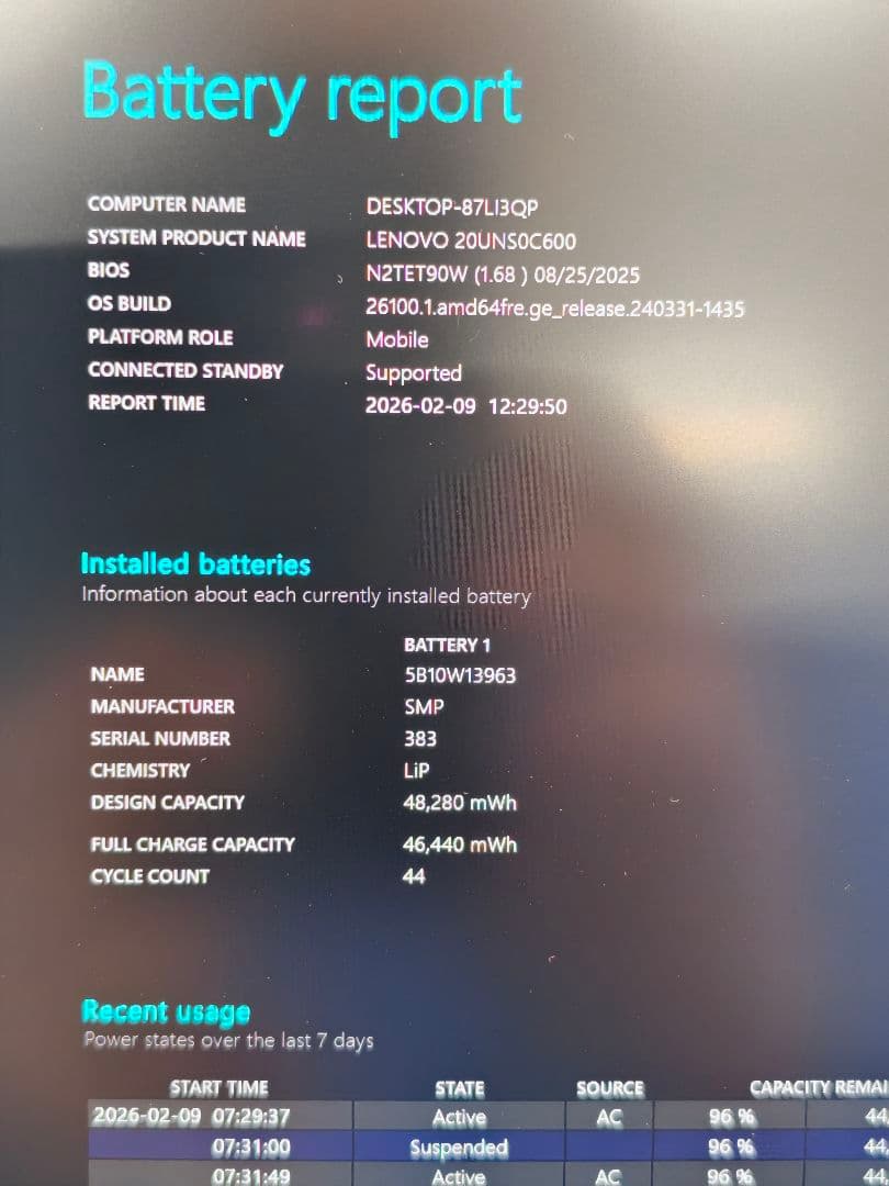 Thinkpad X1 nano Gen1★i5/16GB/SSD512GB