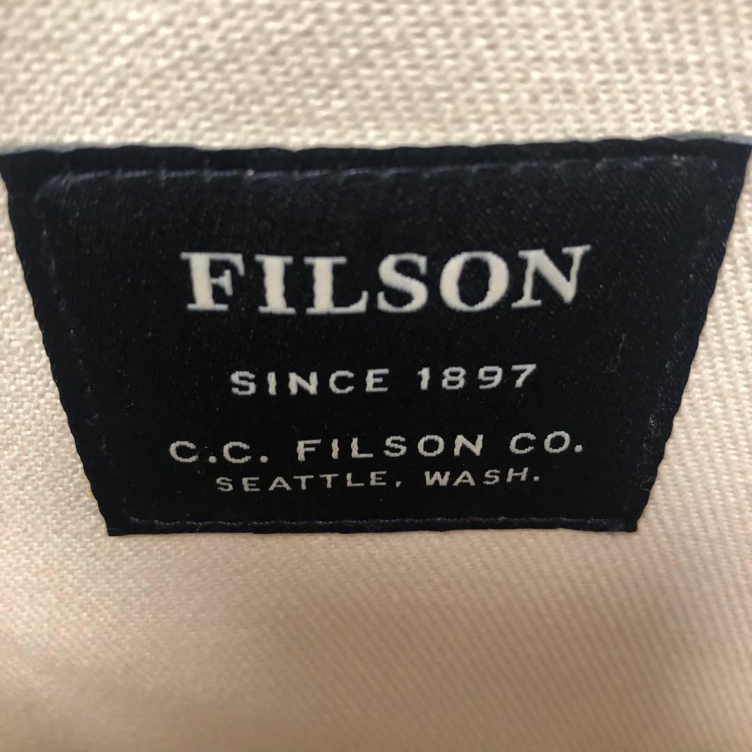 FILSON フィルソン トートバッグ ウィズ ジッパー USA製 アメリカ製