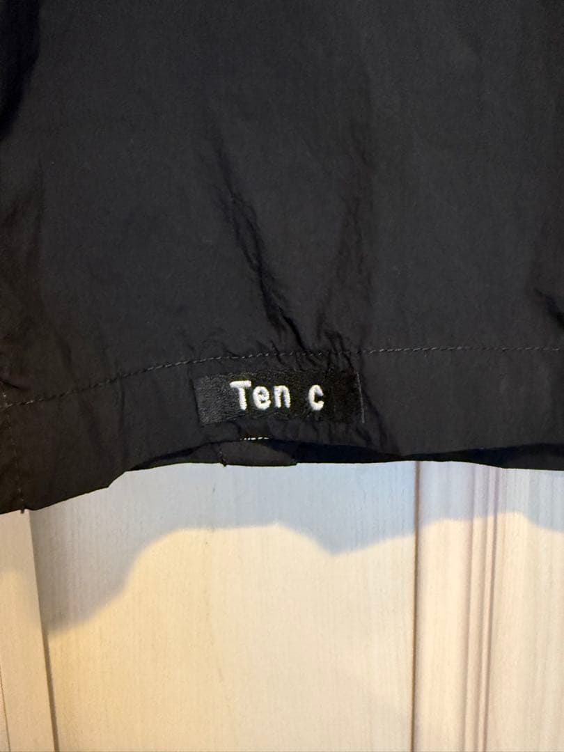 Ten c × DENHAM CPOシャツジャケット 黒 サイズ50/L