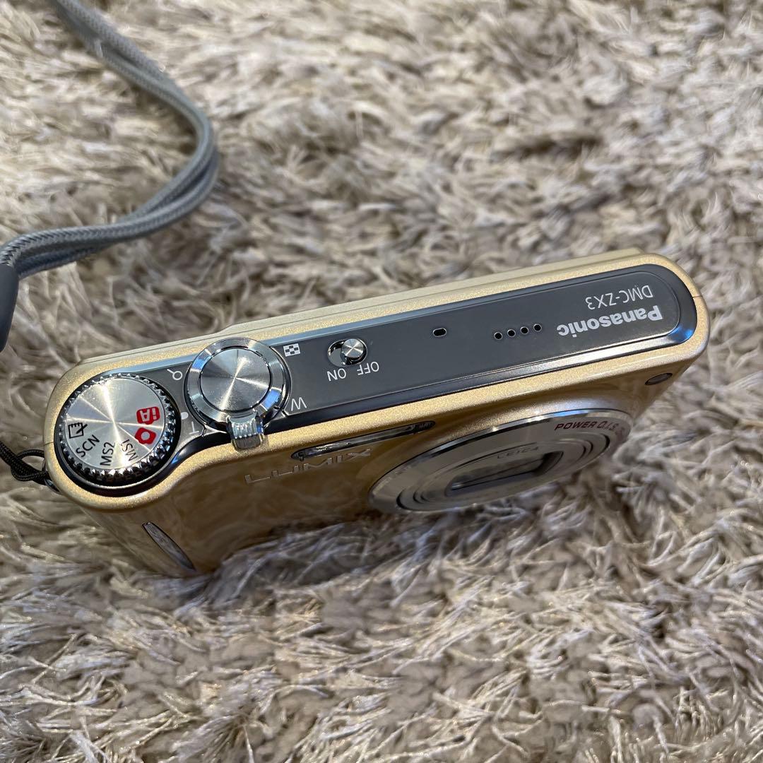 LUMIX 8X Panasonic DMC-ZX3 デジカメ　美品　動作確認済