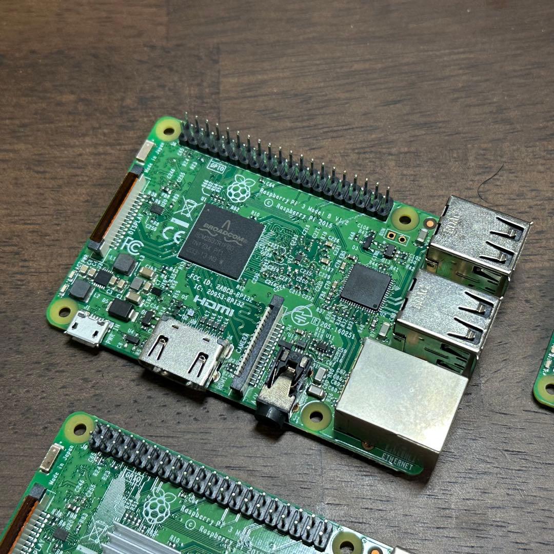 Raspberry Pi 3 model B 4台セット