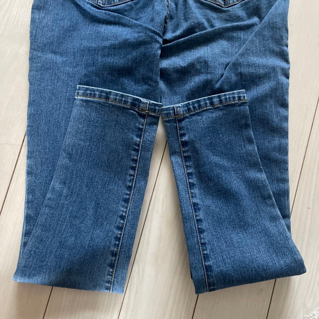 新品未使用 ボーダーズアットバルコニー デニムパンツ ストレッチ スキニー