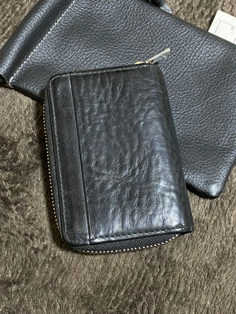 小物 DECi Small Round Zip Wallet OVY