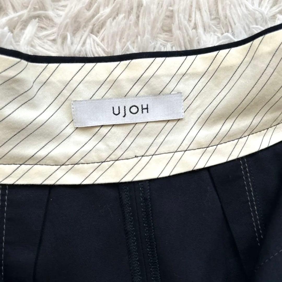 ねねここ✼UJOH✼ワークフレアスカート ネイビー M