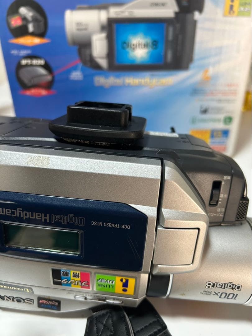 SONY デジタルビデオカメラ　DCR-TRV820NTSC