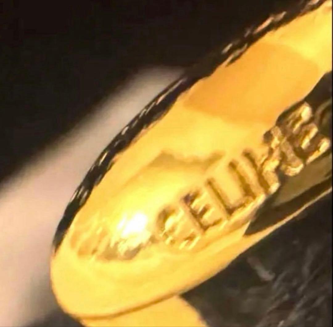 セリーヌ　キャップ　黒　帽子　CELINE ブラックM 新品未使用　タグ有