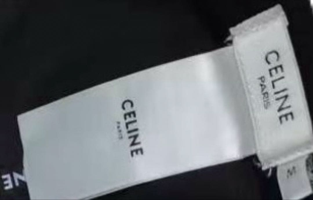 セリーヌ　キャップ　黒　帽子　CELINE ブラックM 新品未使用　タグ有