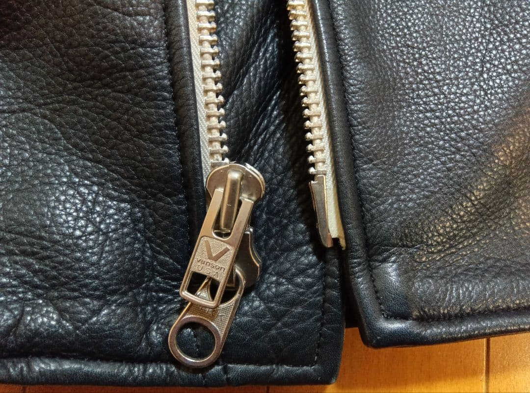 Y*T様 VANSONバンソンC2Rライダースロンハーマン別注34ネイビーNAV