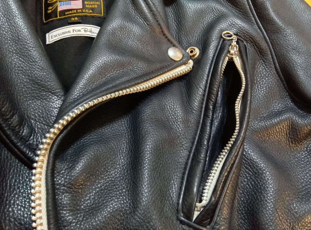 Y*T様 VANSONバンソンC2Rライダースロンハーマン別注34ネイビーNAV