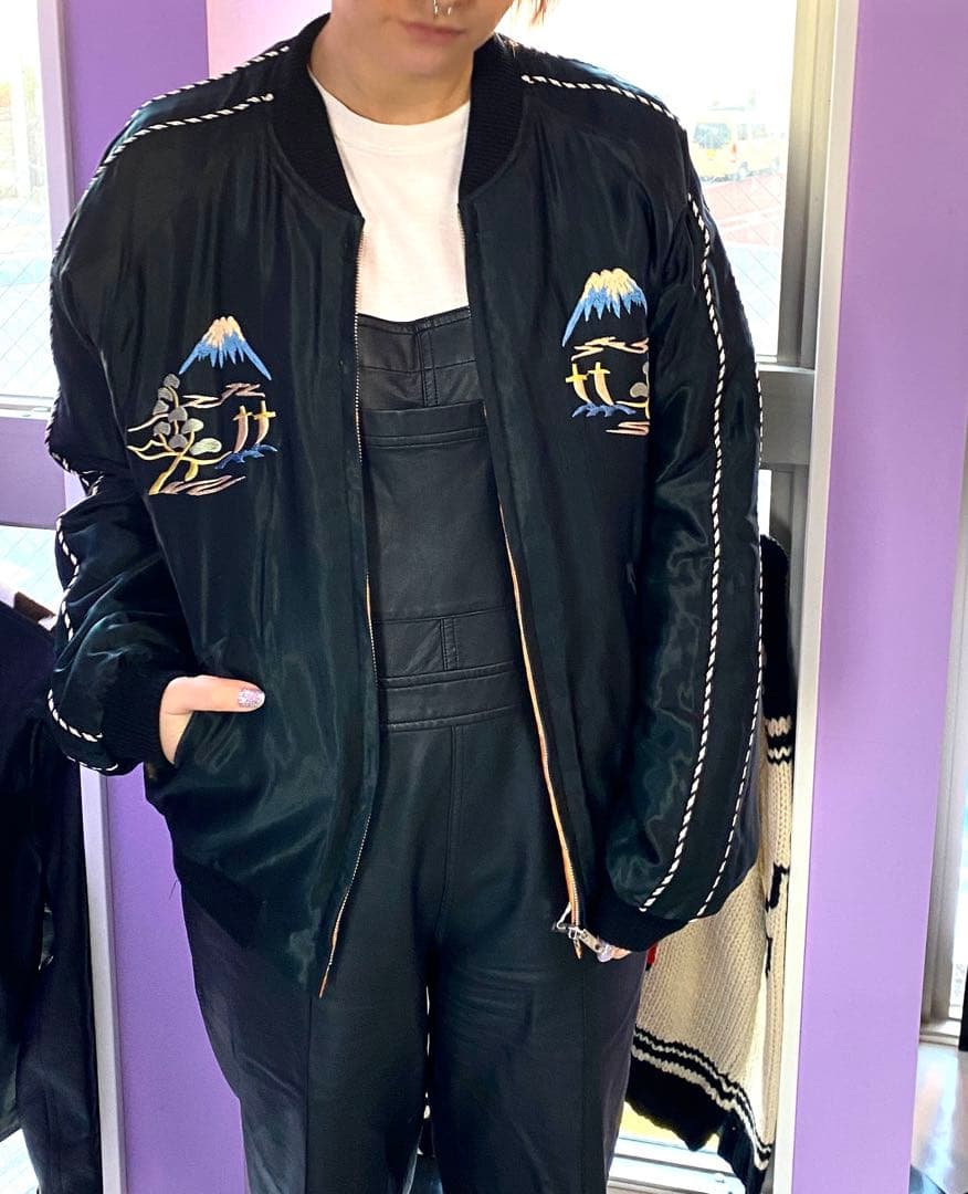 テーラー東洋スカジャン タイガーキルティング リバーシブル 2025AW新作！Ｌ