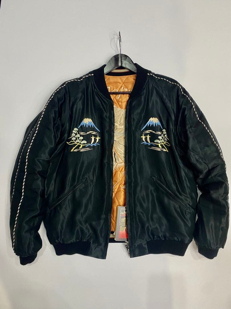 テーラー東洋スカジャン タイガーキルティング リバーシブル 2025AW新作！Ｌ