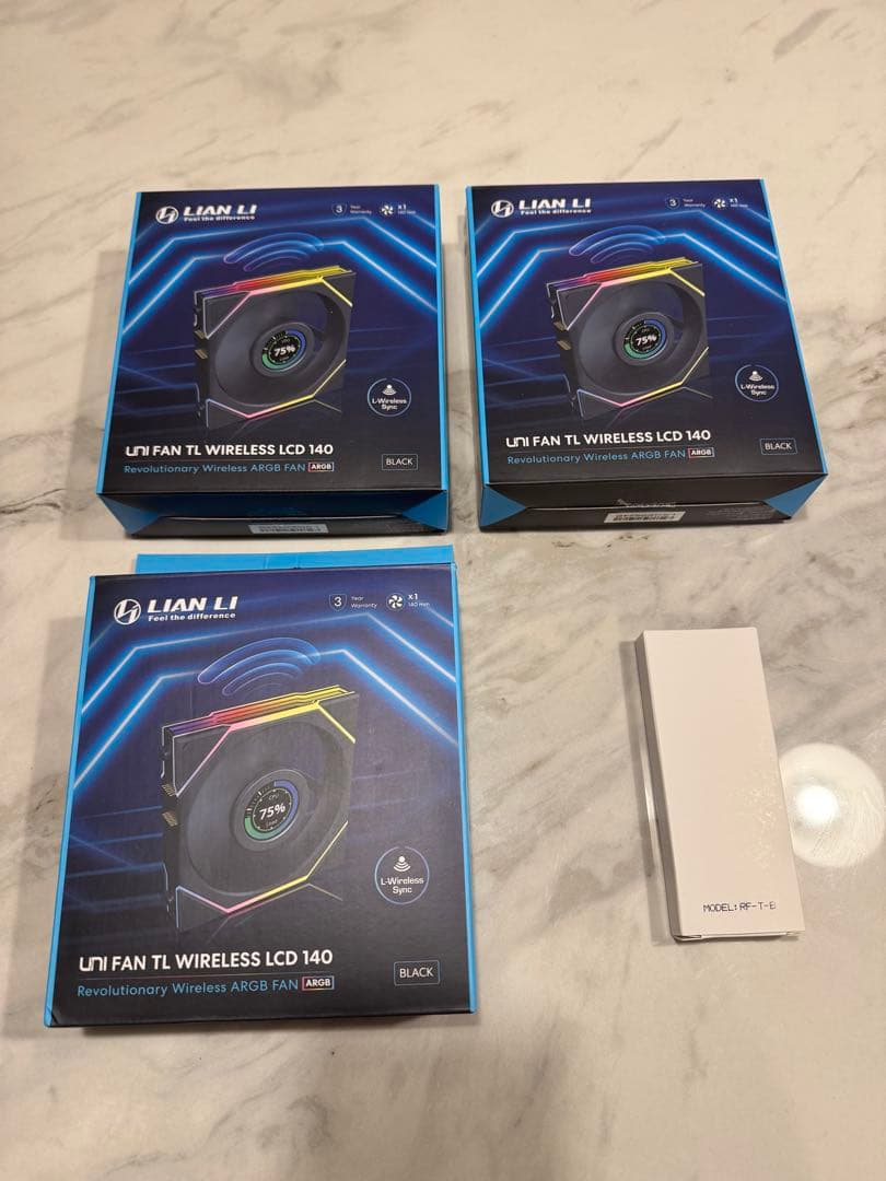 PC用ファン・クーラー Lian Li TL WIRELESS LCD140+ L-Wireless