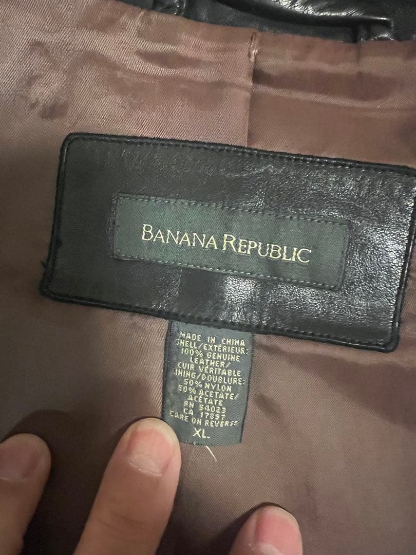 BANANA REPUBLIC ブラック ジャケット XL