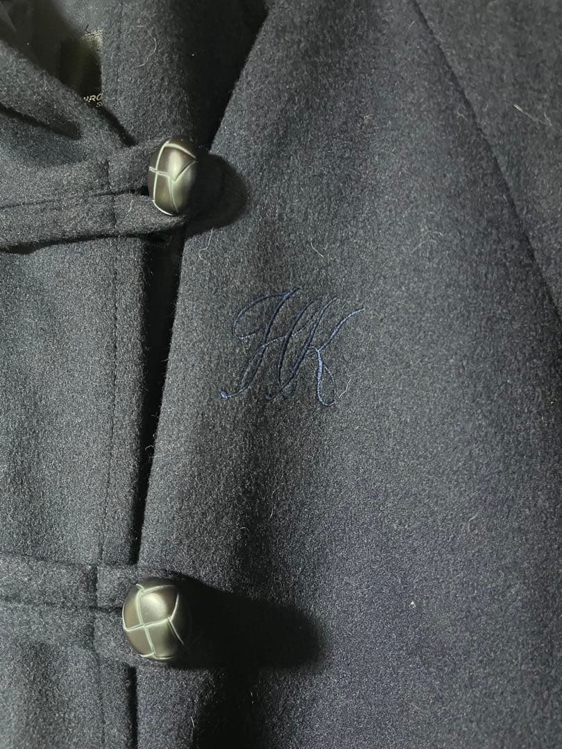 古着 ヒロココシノ ダッフルコート スクールコート オーバーサイズ ユニセックス