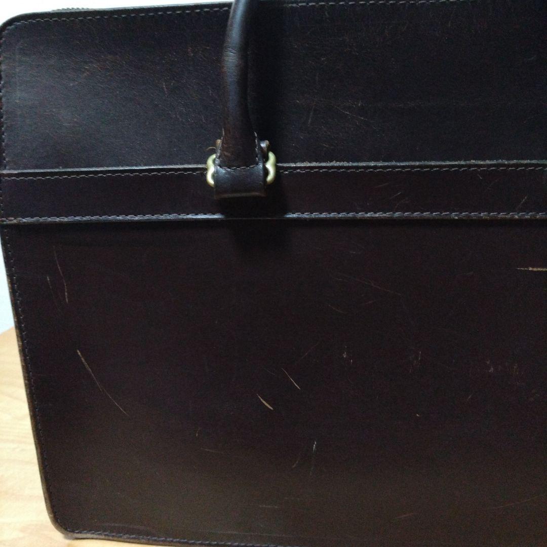 【希少】ホワイトハウスコックス　ブライドルレザー ブリーフケース 茶