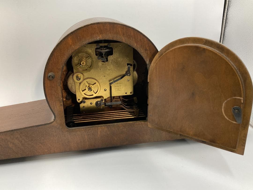 「2008」ドイツ製 Kienzle 木製置時計 アナログ式