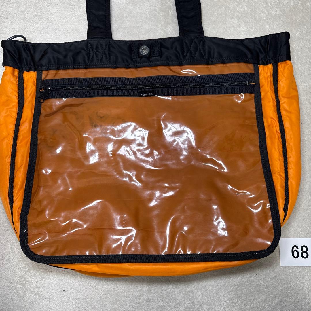 68 ポーター　タンカー　トートバッグ　2way マチ拡張