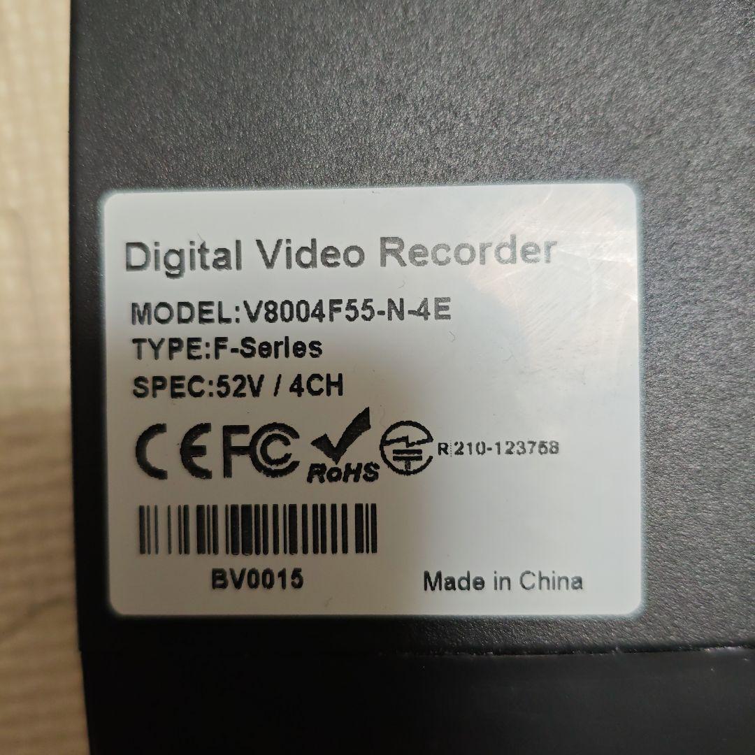 防犯カメラ PoE 4ポート 1TB