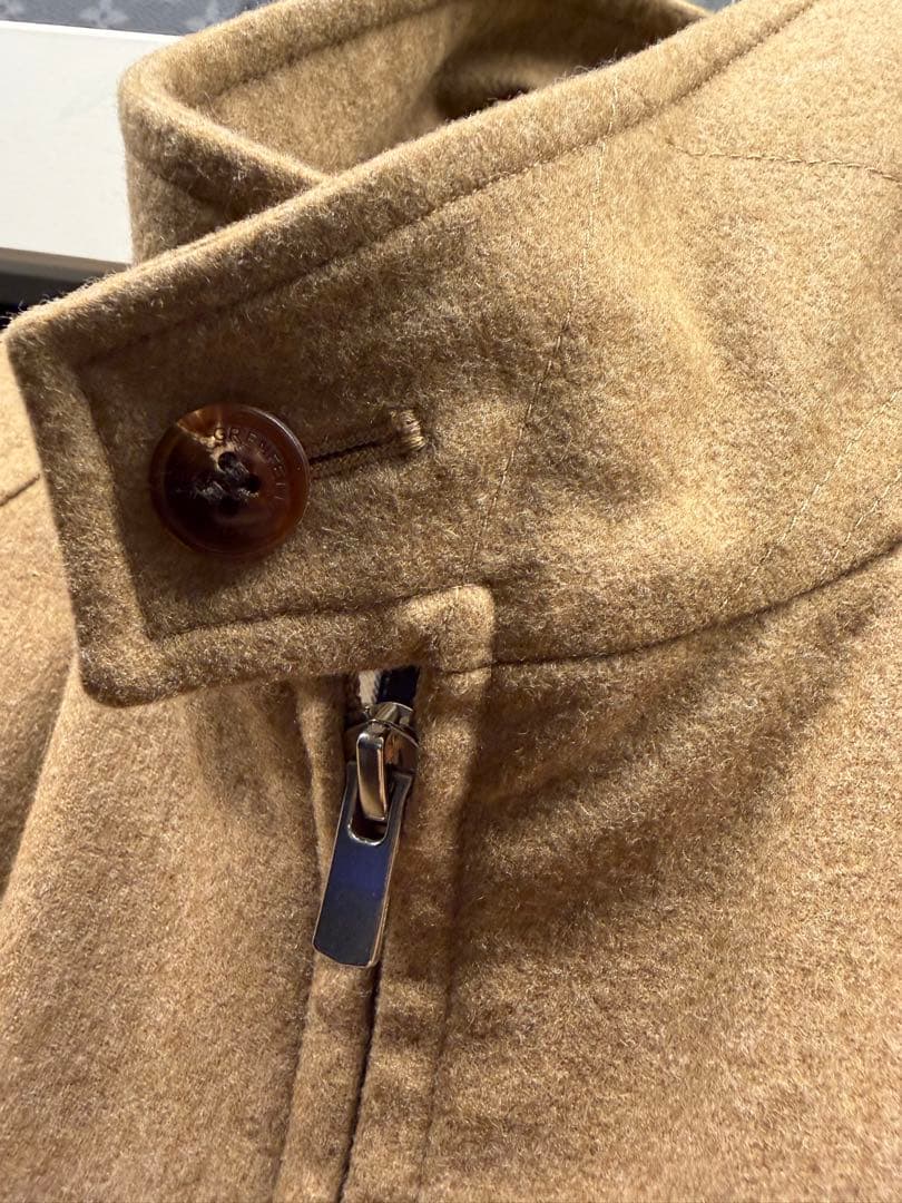 GRENFELL グレンフェル ゴルファー 38 ウールブルゾン ブラウン