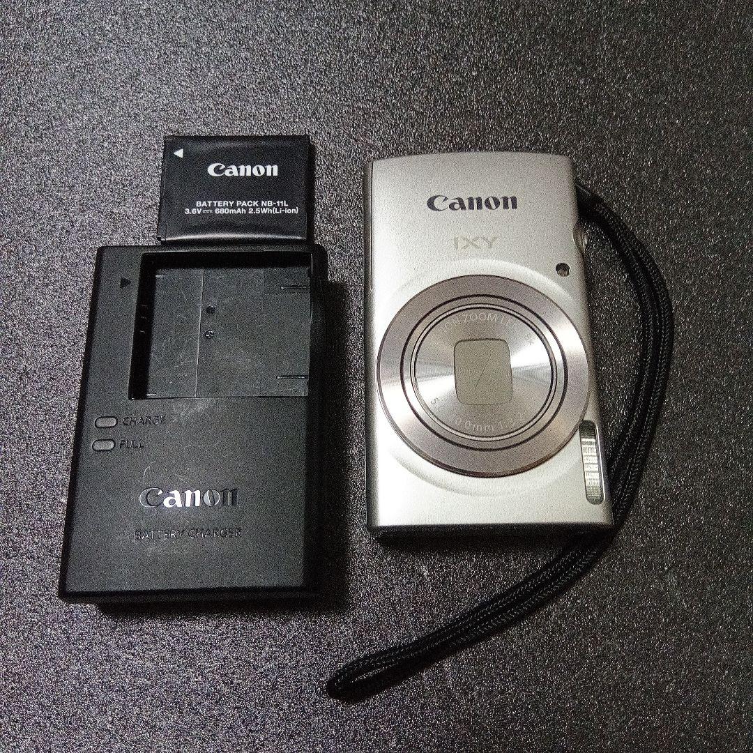 たあ【美品】Canon IXY 180 デジタルカメラ 本体と充電器付き