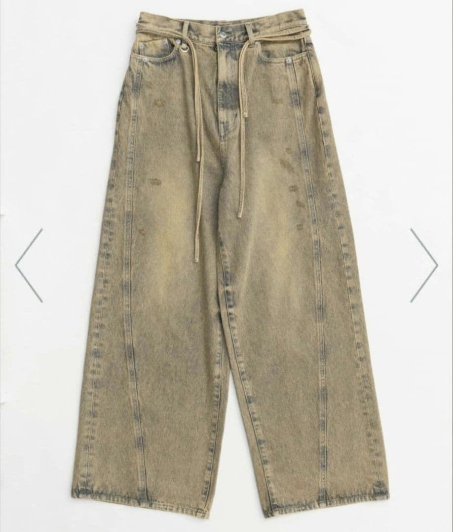 パンツ MAISON SPECIAL Colored Denim Pants 36