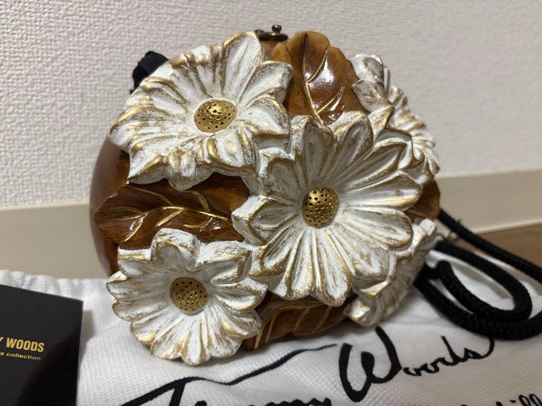 Timmy Woods ティミーウッズ ショルダーバッグ　木製