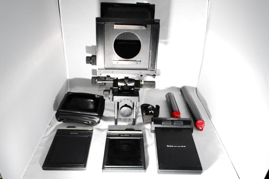 SINAR C2 4×5 PA-45 カットフィルムホルダー 袋蛇腹付属