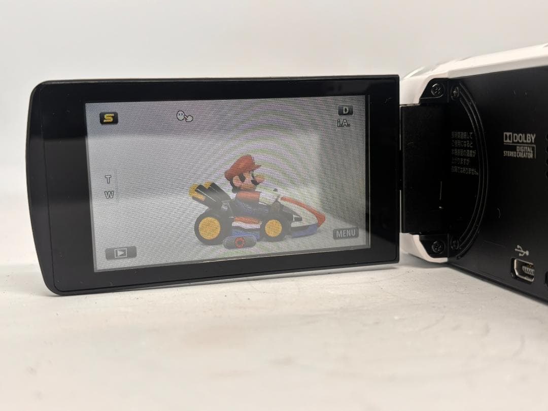 美品　JVC GZ-HM390 ビデオカメラ 備品完備　＃686