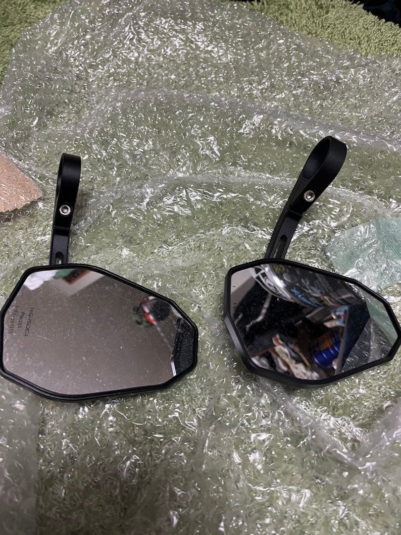 HIGHSIDER バーエンドミラー ヴィクトリー-X ブラストブラック