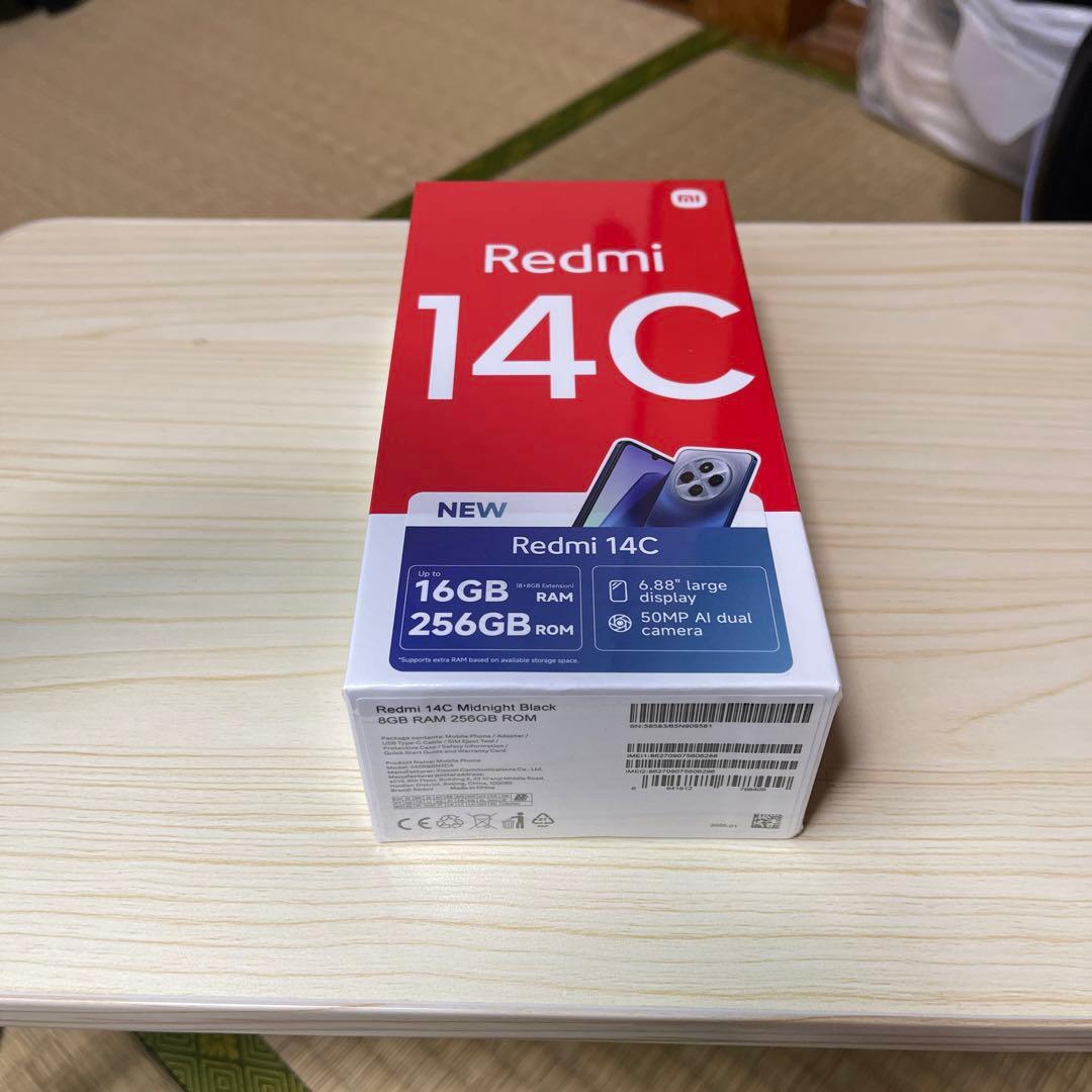 Xiaomi Redmi 14C スマートフォン 16GB+256GB