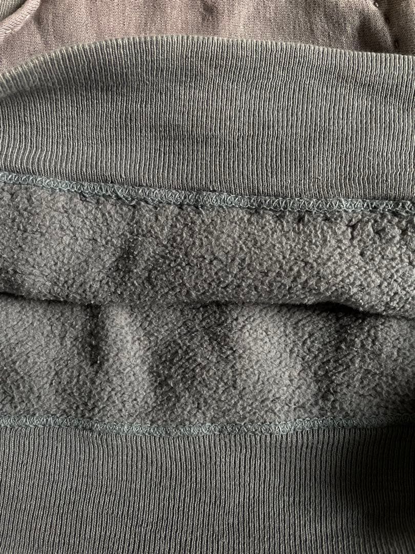 し*も様 60s 後付けパーカー リメイク スウェット フェード