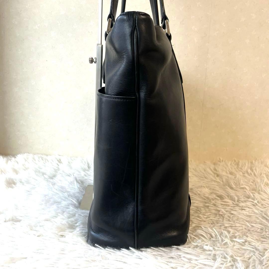 PORTER SORT ソート トートバッグ オールレザー 肩掛け　ポーター　黒