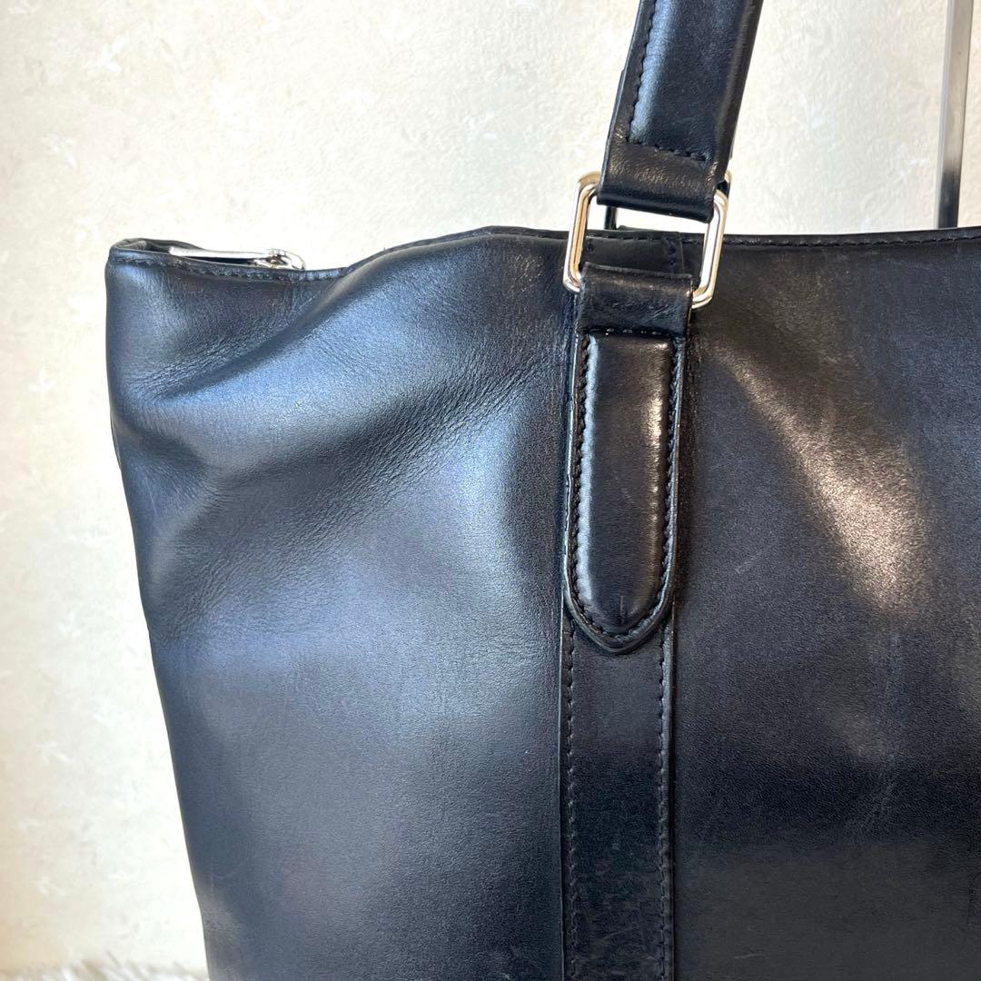 PORTER SORT ソート トートバッグ オールレザー 肩掛け　ポーター　黒