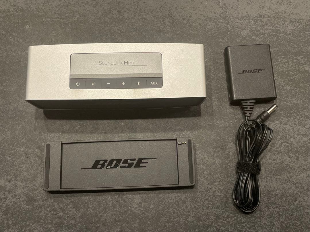 【動作確認済】BOSE soundlink mini シルバー