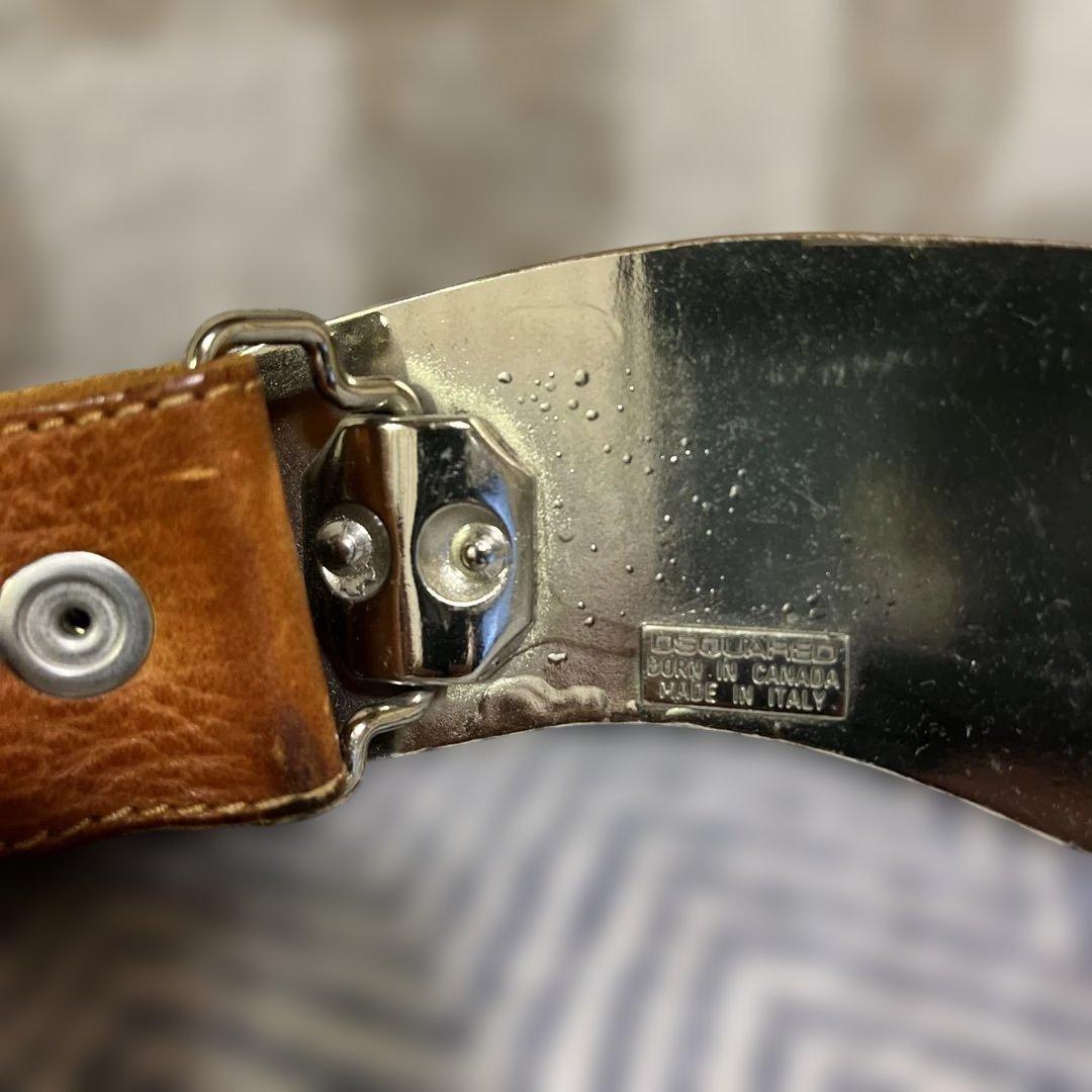 ディースクエアードDSQUARED² Hawaii バックル ベルト M