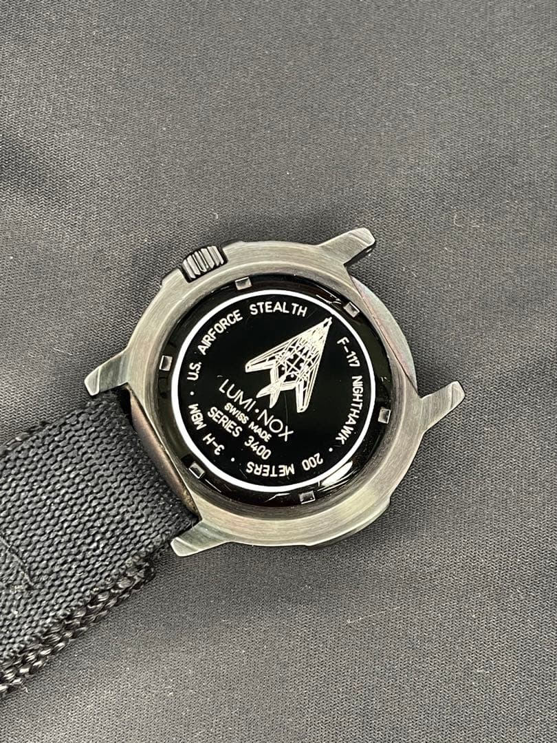チャーリー　Luminox 3400シリーズ Stealth F-117