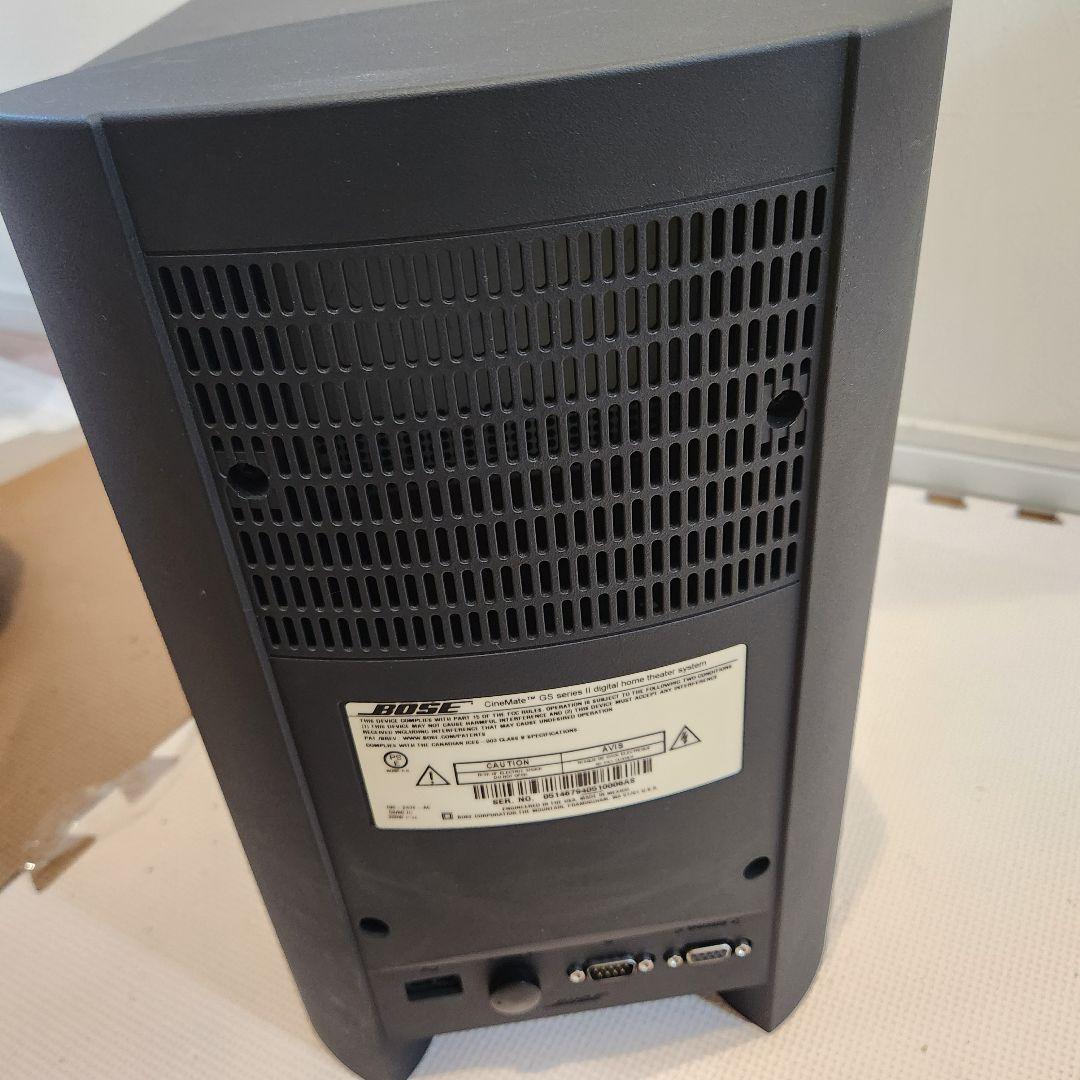 ボース　スピーカーシステムCineMate GS Series II