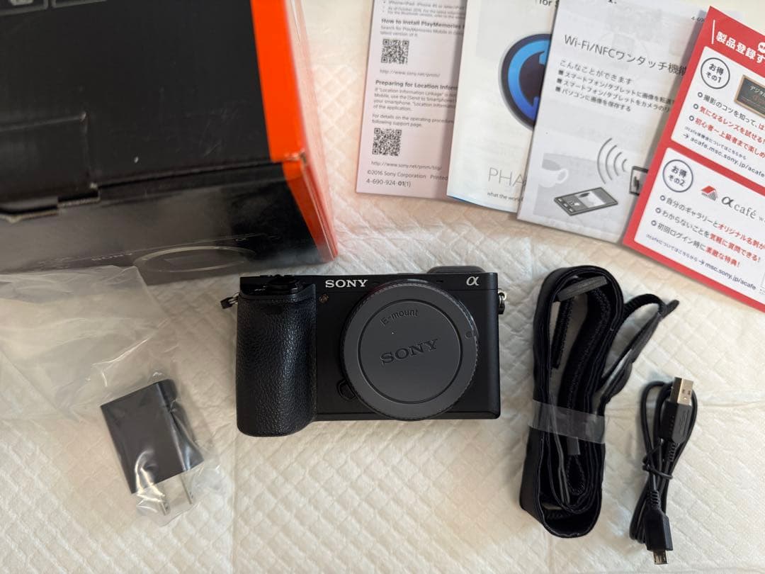 【美品・付属品完備】SONY α6500 ボディ 〜高性能ミラーレスをお得に！〜