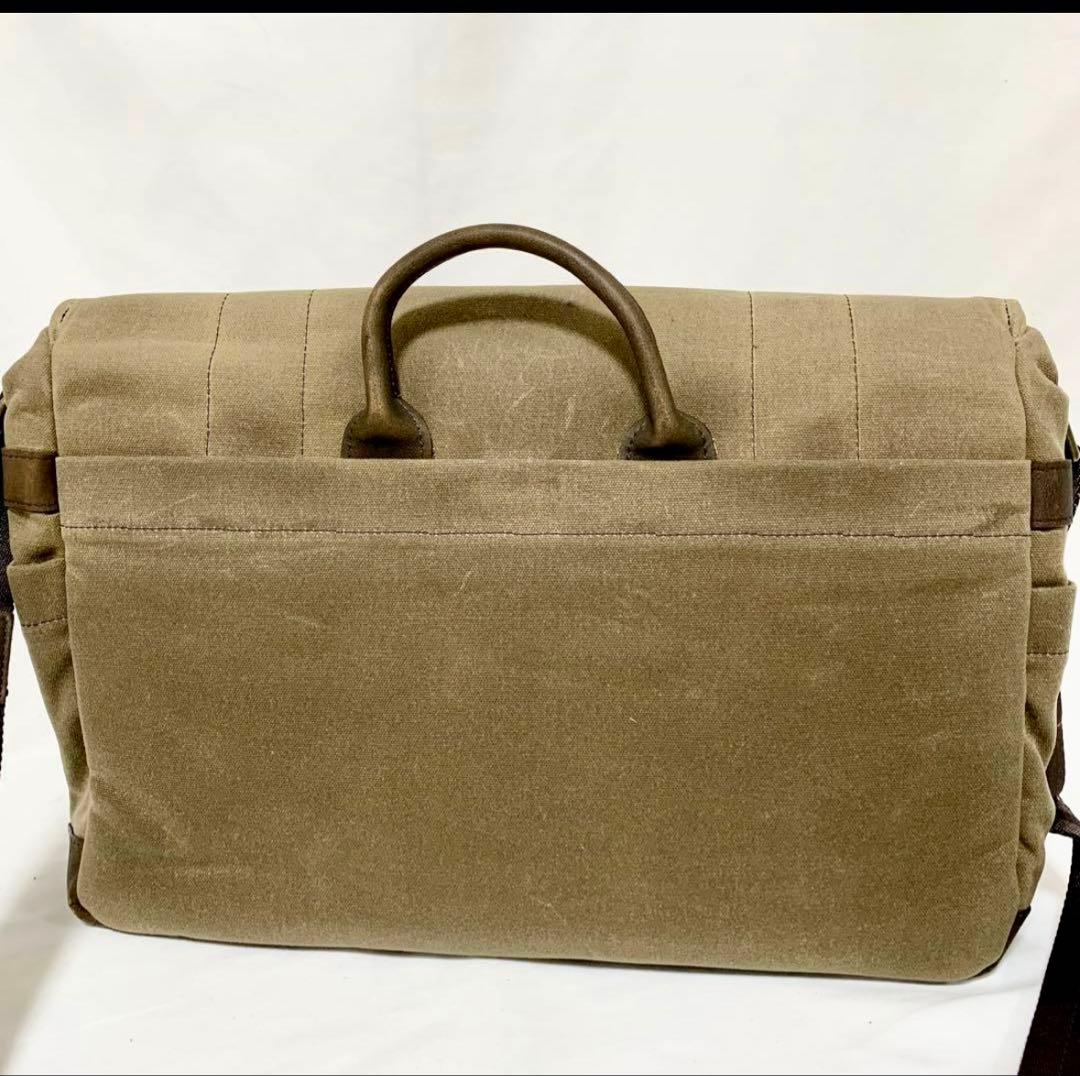 名作カメラバッグ ONA ワックスキャンバス レザー メッセンジャーバッグ