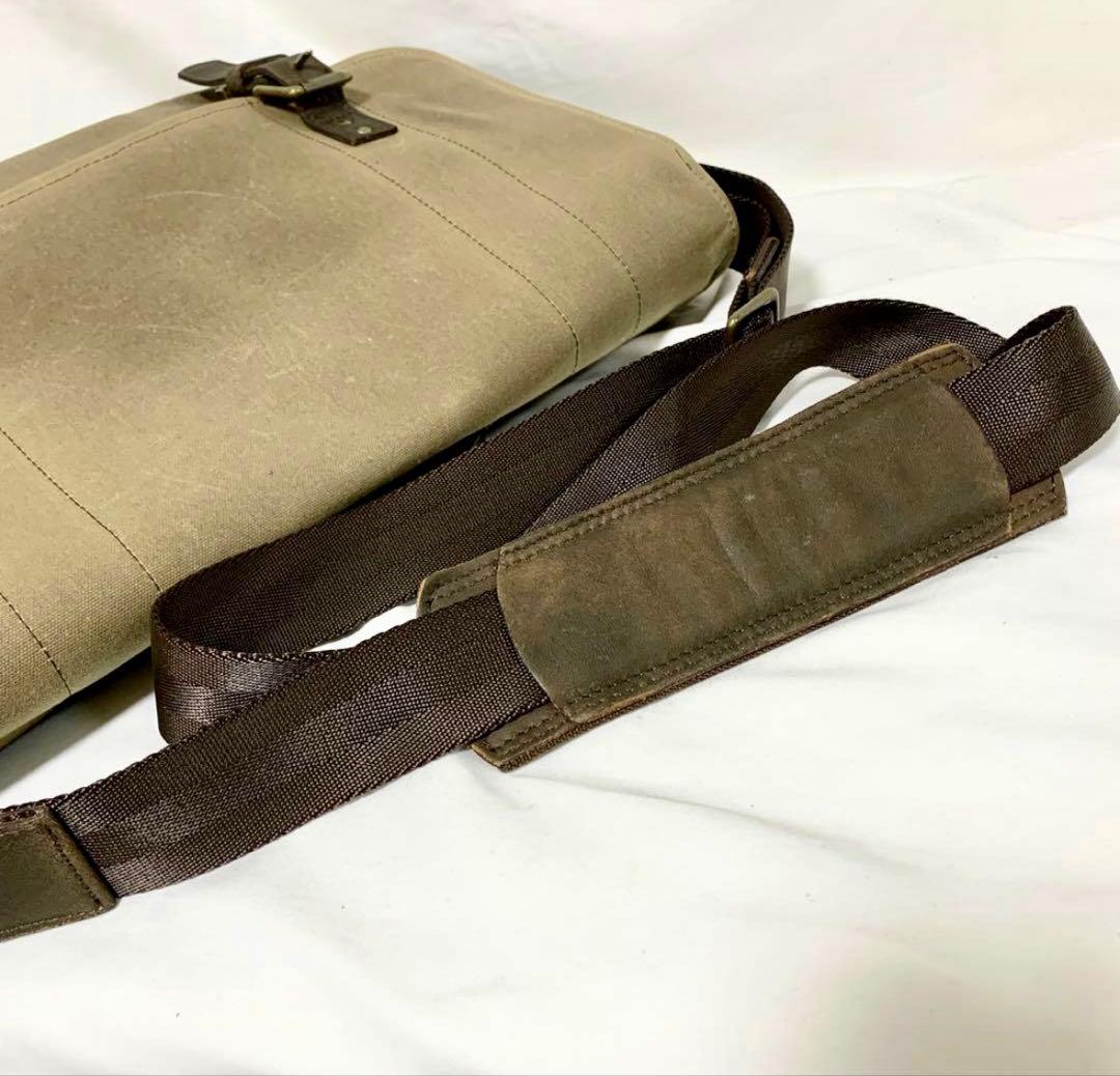 名作カメラバッグ ONA ワックスキャンバス レザー メッセンジャーバッグ