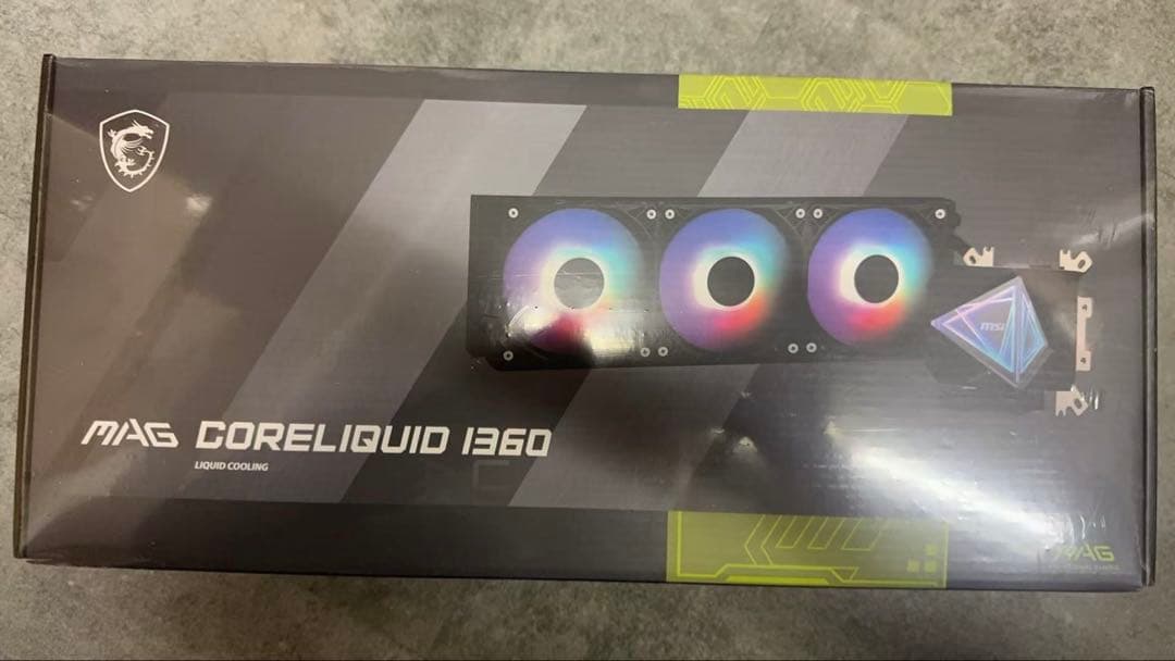 【新品未開封】MSI MAG CORELIQUID I360 簡易水冷