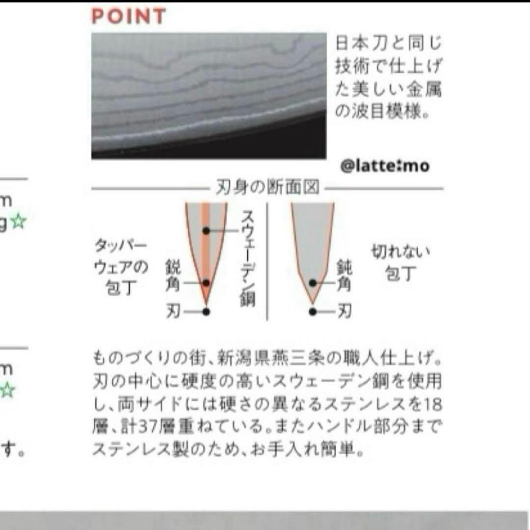 【新品未使用】 タッパーウェア三徳包丁藤次郎作