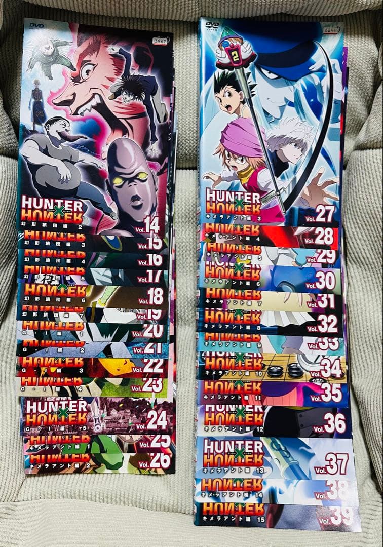 HUNTER×HUNTER レンタルDVD 全巻セット