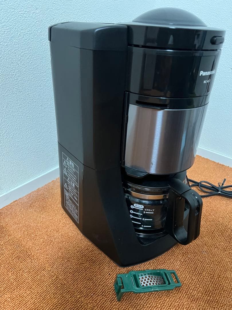 美品 Panasonic 2023年製 コーヒーメーカー NC-A57-K