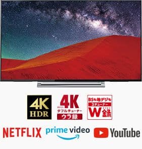 テレビ TOSHIBA REGZA 43RZ630X