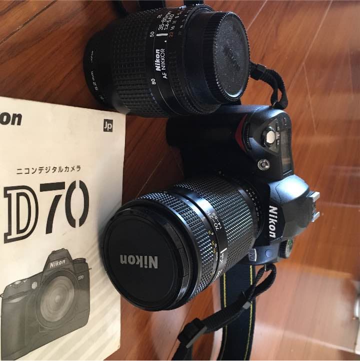nikon D70 カードリーダー付きダブルレンズ