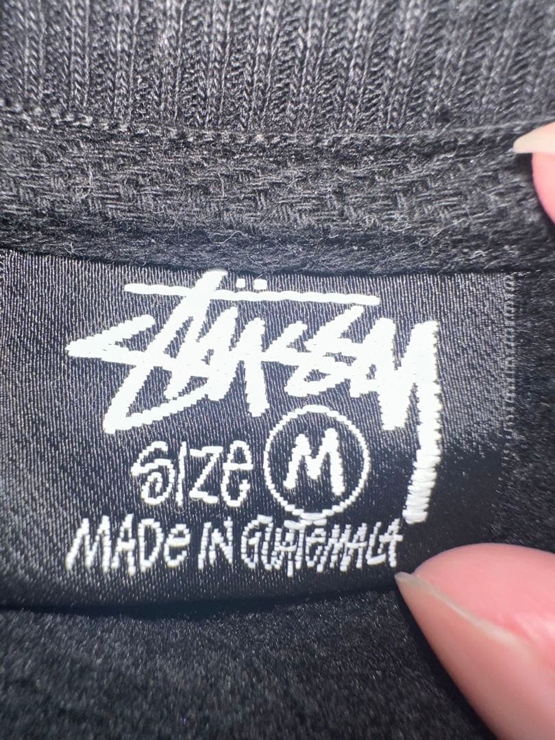 Stüssy ブラック スウェット